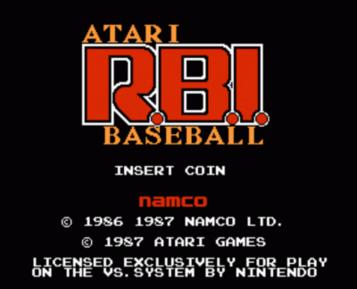 Atari RBI Baseball (VS)