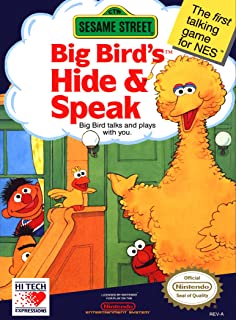 Big Bird's Hide and Speak