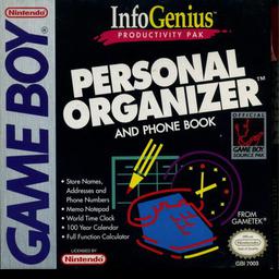 InfoGenius Productivity Pak: Personal Organizer and Phone Book